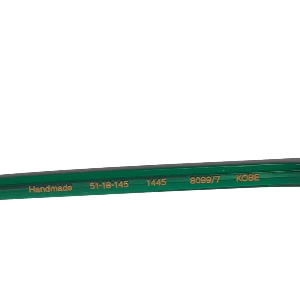 Gigi Studios Eyeglasses Frames KOBE 8099/7 Clear Dark Green Round 51-18-145